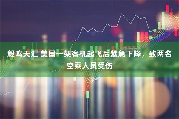 毅鸣天汇 美国一架客机起飞后紧急下降，致两名空乘人员受伤